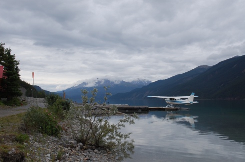 Northern Rockies Lodge (seaplane dock), Muncho Lake, British Columbia